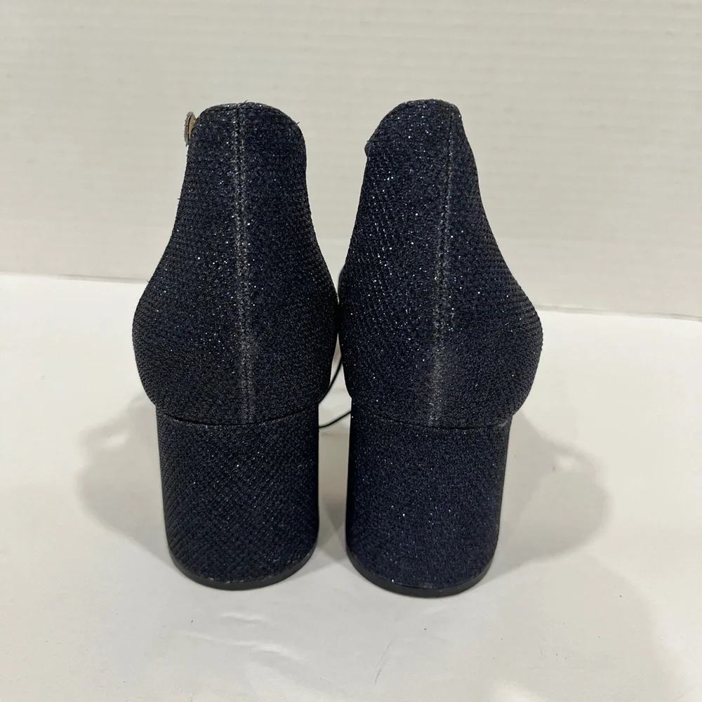 I. Miller Shoes Womens Emely Buckle Open Toe Block Heel‎ Pumps. Size 6M. Navy
